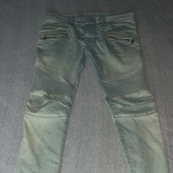 Balmain biker denim - Picture 1 of 7